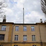 27.02.2024. Kielce. Rozbiórka byłego szpitala MSWiA / Fot. Wiktor Taszłow – Radio Kielce