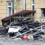 27.02.2024. Kielce. Rozbiórka byłego szpitala MSWiA / Fot. Wiktor Taszłow – Radio Kielce