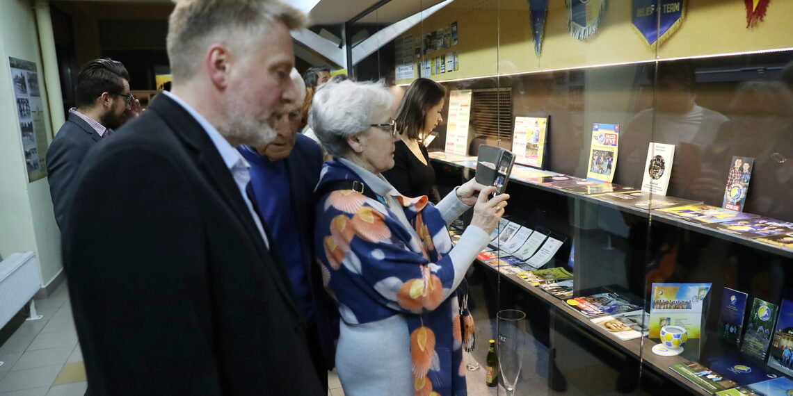 28.02.2024. Kielce. Otwarcie Muzeum Historii Klubu Iskry Kielce / Fot. Wiktor Taszłow - Radio Kielce