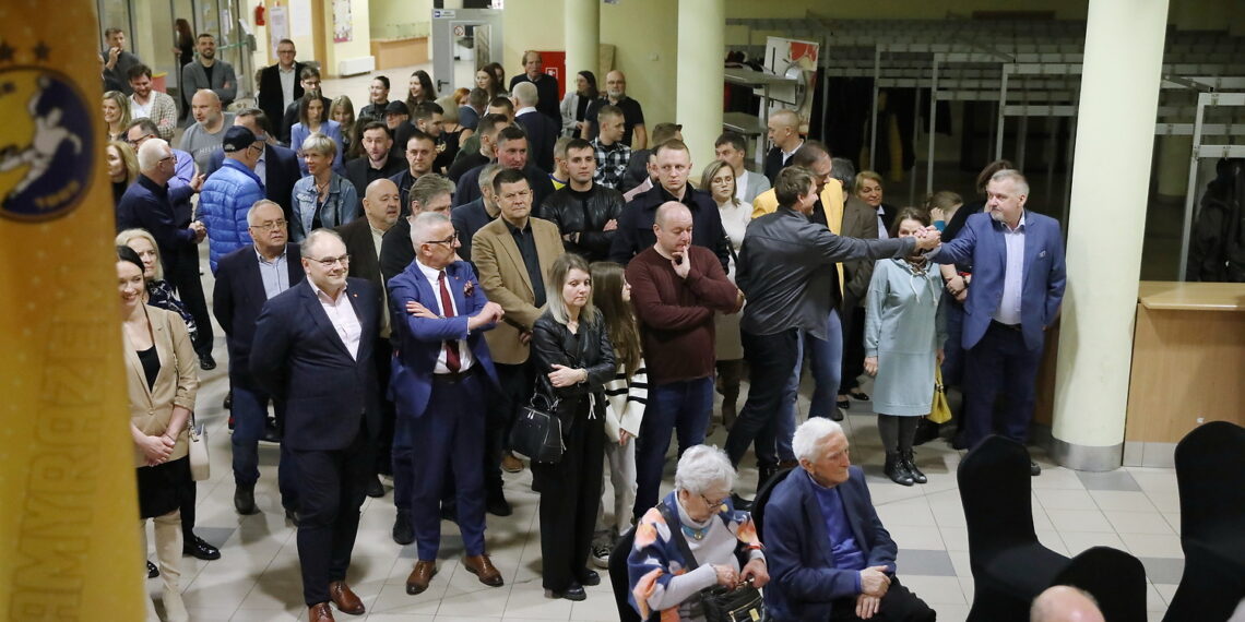 28.02.2024. Kielce. Otwarcie Muzeum Historii Klubu Iskry Kielce / Fot. Wiktor Taszłow - Radio Kielce