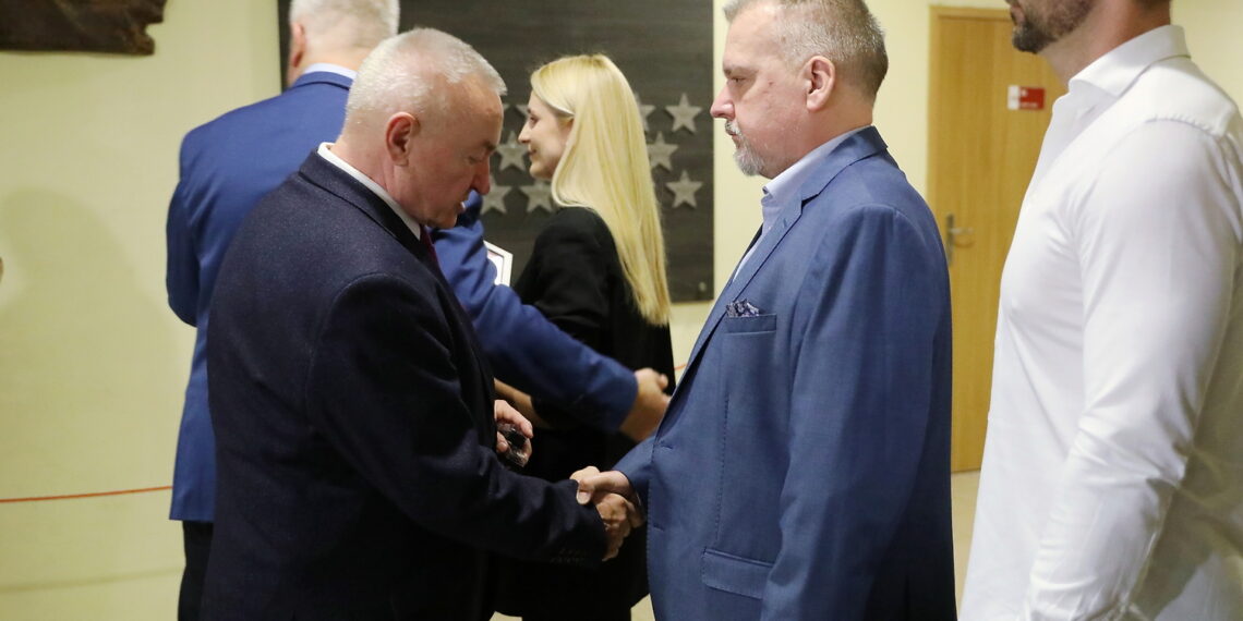 28.02.2024. Kielce. Otwarcie Muzeum Historii Klubu Iskry Kielce / Fot. Wiktor Taszłow - Radio Kielce
