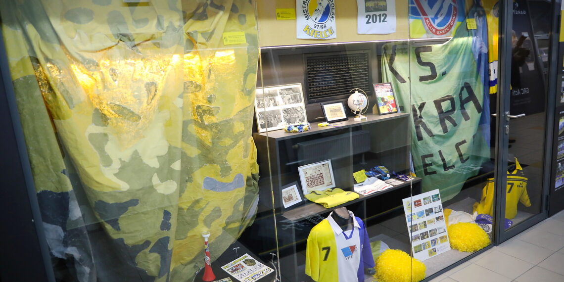 28.02.2024. Kielce. Otwarcie Muzeum Historii Klubu Iskry Kielce / Fot. Wiktor Taszłow - Radio Kielce