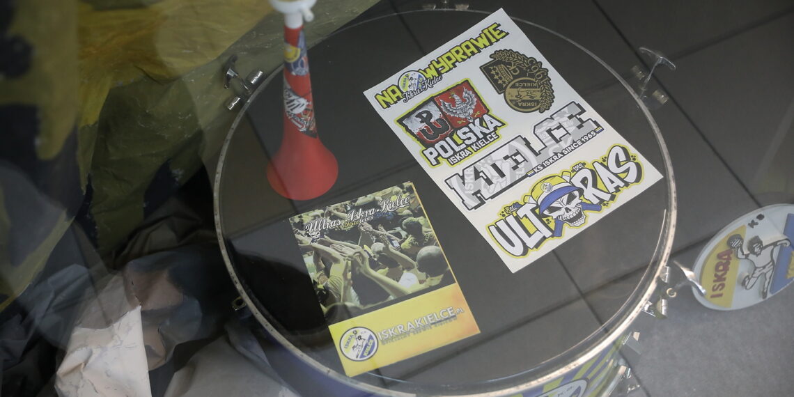28.02.2024. Kielce. Otwarcie Muzeum Historii Klubu Iskry Kielce / Fot. Wiktor Taszłow - Radio Kielce
