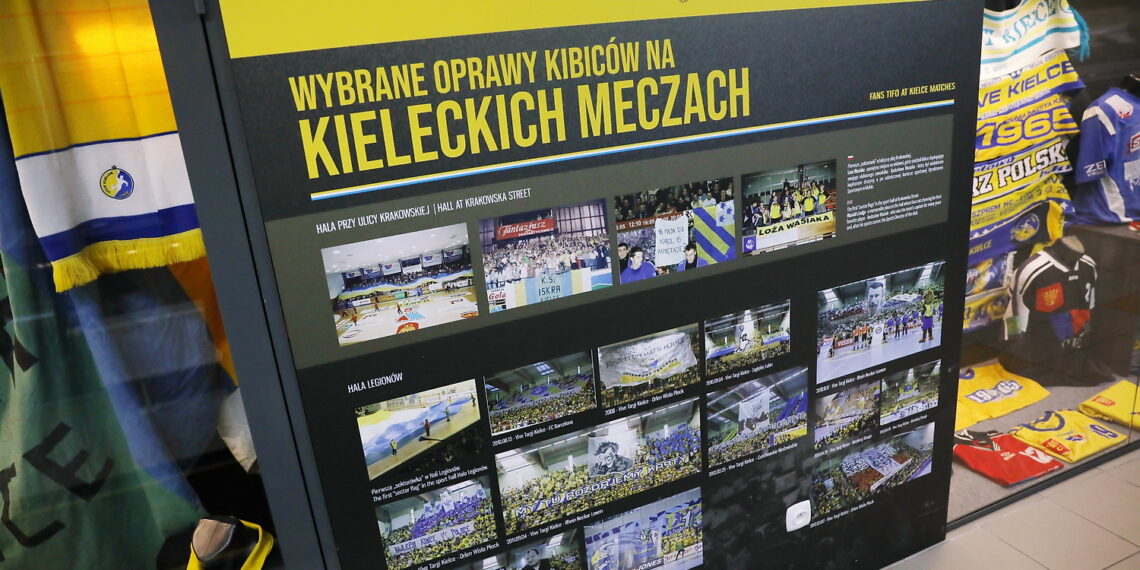 28.02.2024. Kielce. Otwarcie Muzeum Historii Klubu Iskry Kielce / Fot. Wiktor Taszłow - Radio Kielce
