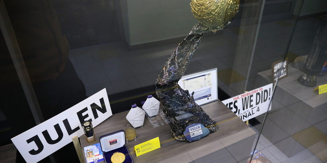 28.02.2024. Kielce. Otwarcie Muzeum Historii Klubu Iskry Kielce / Fot. Wiktor Taszłow - Radio Kielce