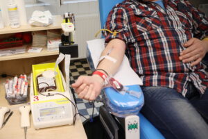 Akcję oddawania krwi organizuje stacja krwiodawstwa