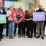 03.02.2024. Kielce. Agata Wojda została oficjalnie zaprezentowana jak kandydatka Koalicji Obywatelskiej na prezydenta Kielc / Fot. Wiktor Taszłow - Radio Kielce