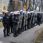 Świętokrzyscy policjanci trenowali na stadionie - Radio Kielce
