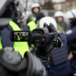 Świętokrzyscy policjanci trenowali na stadionie - Radio Kielce