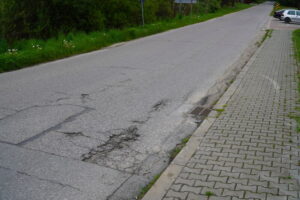Michałów. Remontowana droga / Fot. powiatskarzyski.pl