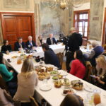 06.02.2024. Michniów. Konferencja na temat planów Mauzoleum Martyrologii Wsi Polskich. / Fot. Izabela Mortas-Rubak - Radio Kielce