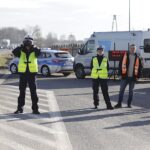 14.02.2024. Górno. Akcja „Nie rozlewaj krwi na drodze” / Fot. Jarosław Kubalski - Radio Kielce