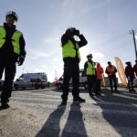 14.02.2024. Górno. Akcja „Nie rozlewaj krwi na drodze” / Fot. Jarosław Kubalski - Radio Kielce