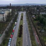 21.02.2024. Kielce. Ulica Bohaterów Warszawy. / Fot. Jarosław Kubalski - Radio Kielce