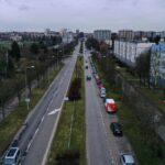 21.02.2024. Kielce. Ulica Bohaterów Warszawy. / Fot. Jarosław Kubalski - Radio Kielce