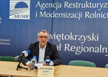 Piotr Żołądek, dyrektor Świętokrzyskiego Oddziału Regionalnego ARiMR / Fot. Marzena Smoręda