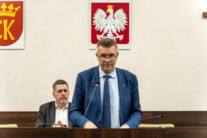 Na zdjęciu Bogdan Wenta - prezydent Kielc. / Fot. Jakub Rożek - Radio Kielce