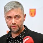 25.02.2024. Kielce. Konferencja prasowa. Na zdjęciu Wojciech Chłopek - prezes Rady Nadzorczej Korona SA. / Fot. Piotr Polak - PAP