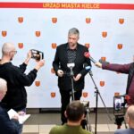 25.02.2024. Kielce. Konferencja prasowa. Na zdjęciu Wojciech Chłopek - prezes Rady Nadzorczej Korona SA. / Fot. Piotr Polak - PAP