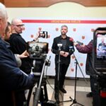 25.02.2024. Kielce. Konferencja prasowa / Fot. Piotr Polak - PAP