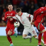 26.03.2024. Walia. Cardiff. Mecz Walia - Polska. Finał baraży o awans do piłkarskich mistrzostw Europy 2024 / Fot. Leszek Szymański - PAP