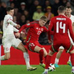 26.03.2024. Walia. Cardiff. Mecz Walia - Polska. Finał baraży o awans do piłkarskich mistrzostw Europy 2024 / Fot. Leszek Szymański - PAP