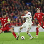 26.03.2024. Walia. Cardiff. Mecz Walia - Polska. Finał baraży o awans do piłkarskich mistrzostw Europy 2024 / Fot. Leszek Szymański - PAP