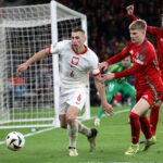 26.03.2024. Walia. Cardiff. Mecz Walia - Polska. Finał baraży o awans do piłkarskich mistrzostw Europy 2024 / Fot. Leszek Szymański - PAP