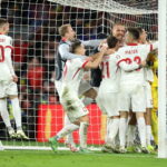 26.03.2024. Walia. Cardiff. Mecz Walia - Polska. Finał baraży o awans do piłkarskich mistrzostw Europy 2024 / Fot. Leszek Szymański - PAP