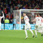 26.03.2024. Walia. Cardiff. Mecz Walia - Polska. Finał baraży o awans do piłkarskich mistrzostw Europy 2024 / Fot. Leszek Szymański - PAP