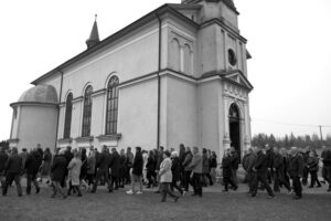 31.03.2024. Czermno. Tradycja bębnienia / Fot. Magdalena Galas-Klusek - Radio Kielce