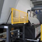 05.04.2024. Włoszczowa. Nowoczesna linia segregacji odpadów umożliwiająca wytwarzanie ze śmieci paliwa alternatywnego / Fot. UG Włoszczowa