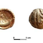 Na zdjęciu: złota moneta celtycka / Fot. Marek Florek