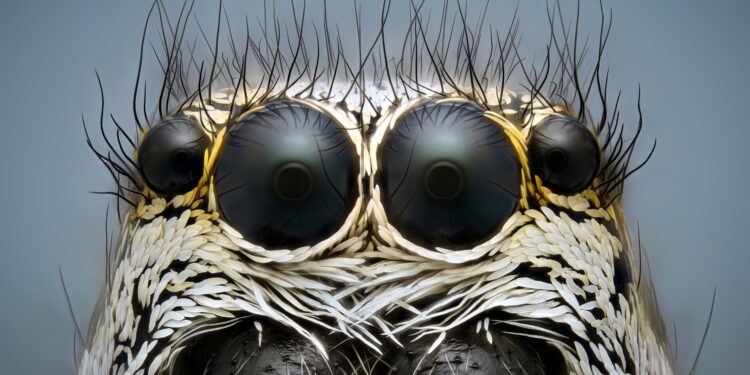 Wielkie oczy pająka przyniosły wygraną fotografowi z Końskich