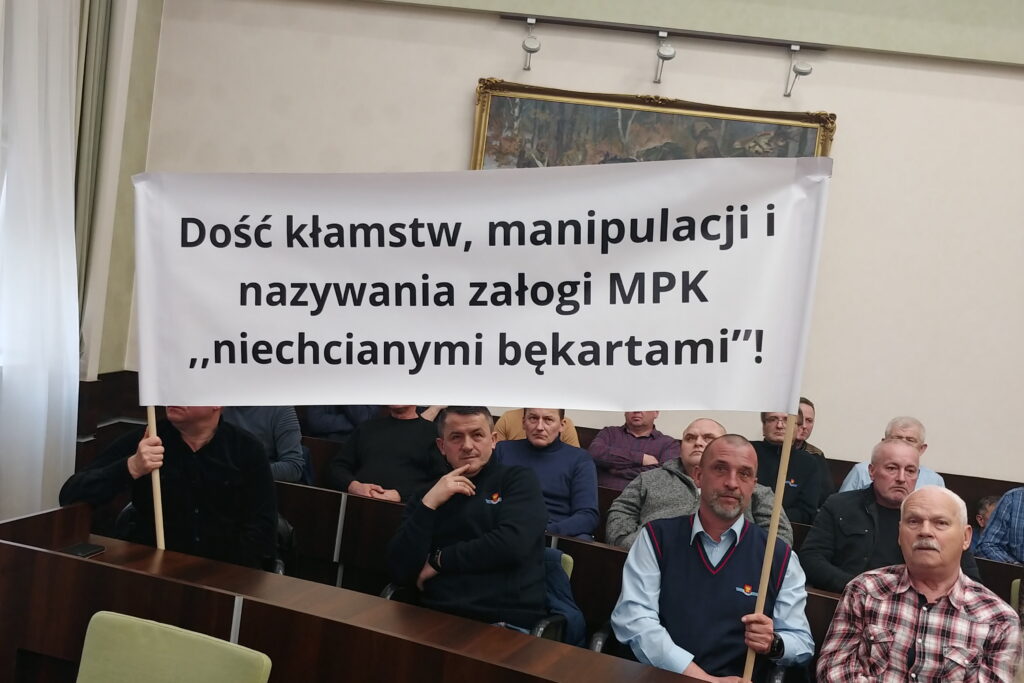 Radni zajmą się skargą MPK na prezydenta Kielc.