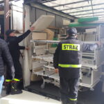 Ponad 200 łóżek trafiło do ukraińskich szpitali. To dar od ŚCO - Radio Kielce 240 łóżek, materace i szafki do szpitali w Ukrainie / Fot. ŚCO