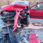 Cztery osoby ranne w zderzeniu dwóch samochodów - Radio Kielce 08.03.2024. Czerwona Górka. Wypadek / Fot. mł. asp. Maciej Rokita - JRG Skarżysko-Kamienna