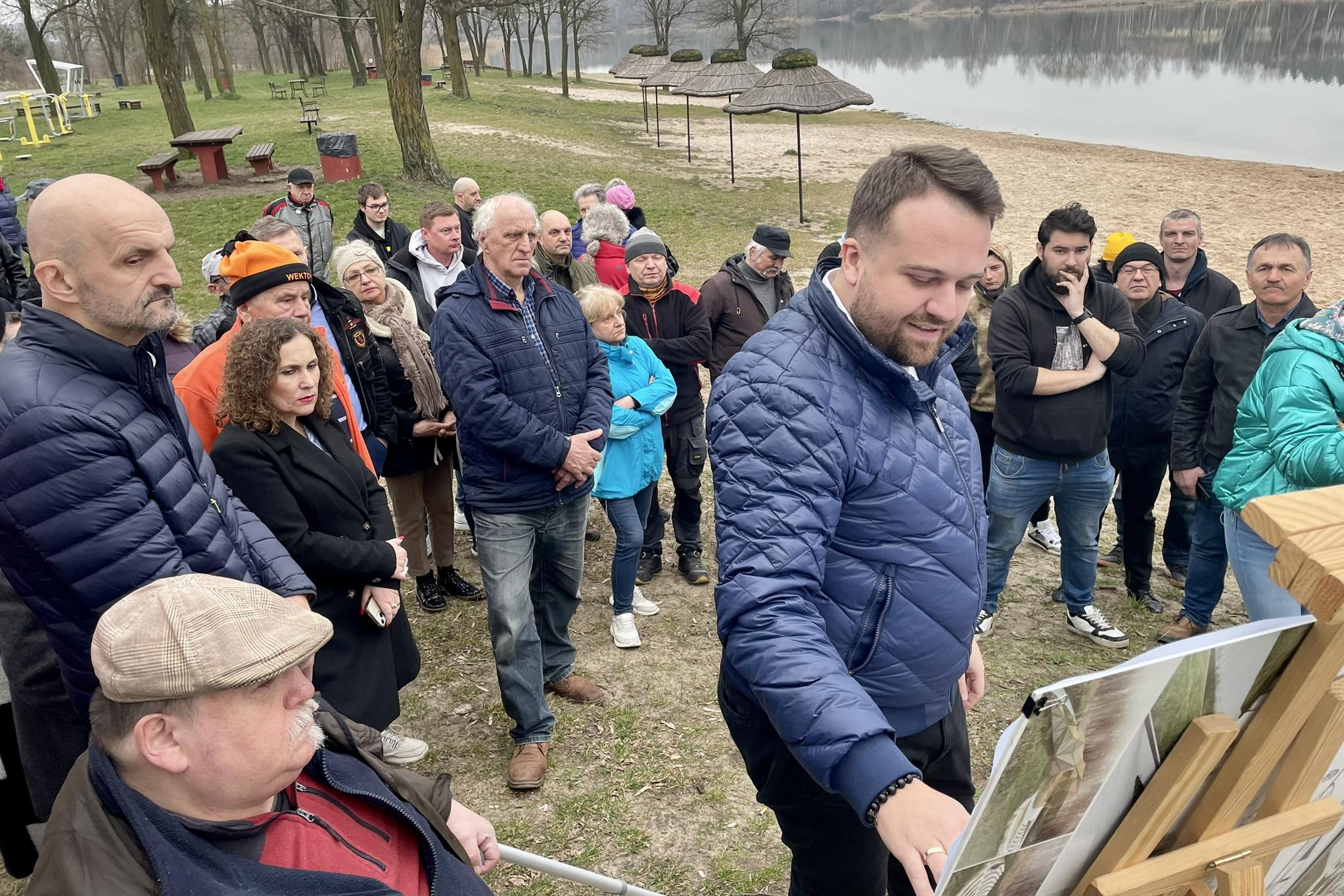 Mieszkańcy miasta pytają o planowane zmiany przy zbiorniku Piachy