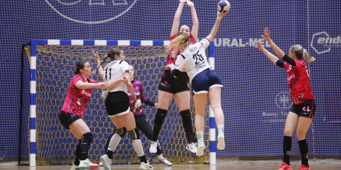06.03.2024. Kielce. Mecz 11. kolejki Ligi Centralnej Piłki Ręcznej: Suzuki Korona Handball Kielce - Handball Warszawa / Fot. Wiktor Taszłow - Radio Kielce