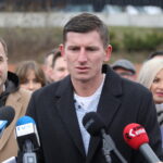 07.03.2024. Kielce. Prezentacja liderów listy wyborczej komitetu „Suchański Bezpartyjni Koalicja dla Kielc”. Na zdjęciu: Jacek Kiełb / Fot. Wiktor Taszłow - Radio Kielce