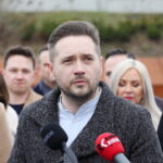 07.03.2024. Kielce. Prezentacja liderów listy wyborczej komitetu „Suchański Bezpartyjni Koalicja dla Kielc”. Na zdjęciu: Dariusz Kisiel / Fot. Wiktor Taszłow - Radio Kielce