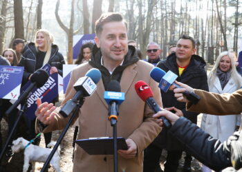 Kandydat na prezydenta Kielc zapowiedział wspieranie zwierząt ze schroniska w Dyminach