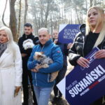 09.03.2024. Kielce. Konferencja prasowa Kamila Suchańskiego - kandydata na prezydenta Kielc / Fot. Wiktor Taszłow - Radio Kielce