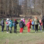 09.03.2024. Miedziana Góra. Akcja sprzątania rzeki Bobrza / Fot. Wiktor Taszłow - Radio Kielce