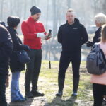 09.03.2024. Miedziana Góra. Akcja sprzątania rzeki Bobrza / Fot. Wiktor Taszłow - Radio Kielce