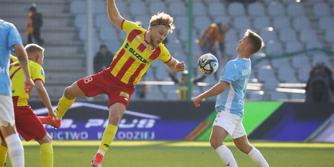 09.03.2024. Kielce. Mecz Korona Kielce - Cracovia Kraków / Fot. Wiktor Taszłow - Radio Kielce