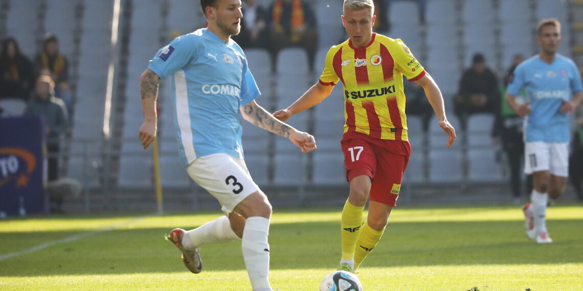 09.03.2024. Kielce. Mecz Korona Kielce - Cracovia Kraków / Fot. Wiktor Taszłow - Radio Kielce