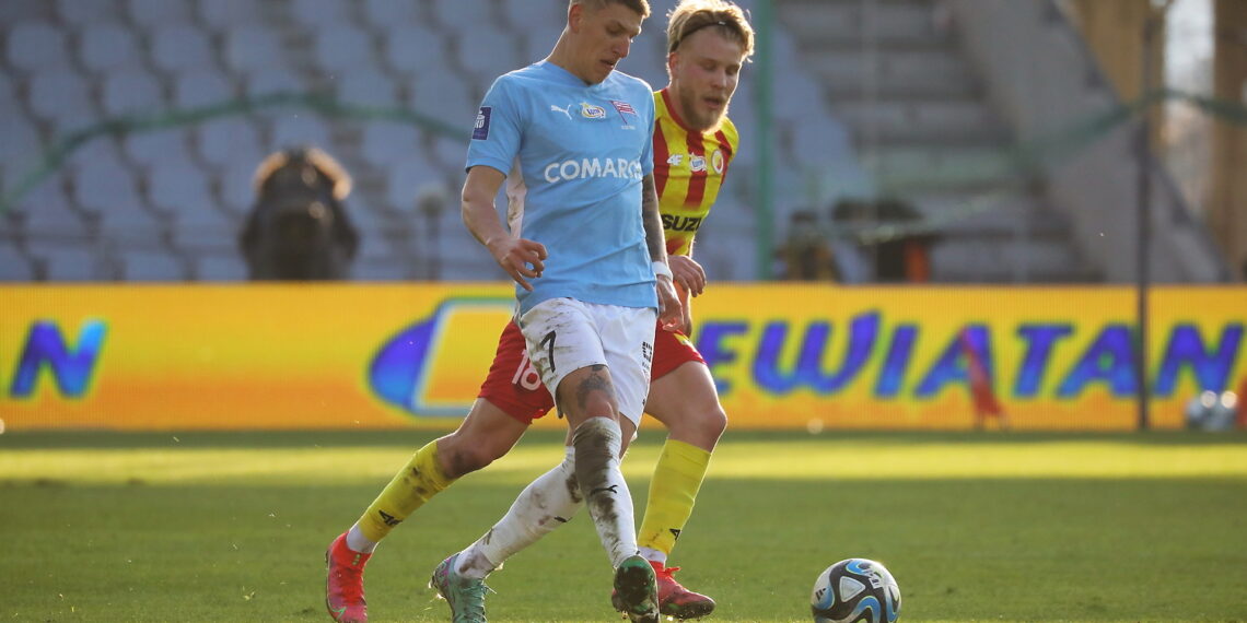 09.03.2024. Kielce. Mecz Korona Kielce - Cracovia Kraków / Fot. Wiktor Taszłow - Radio Kielce