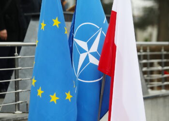 12.04.2024. Kielce. Centrum Przygotowań do Misji Zagranicznych. 25 lat Polski w NATO / Fot. Wiktor Taszłow - Radio Kielce