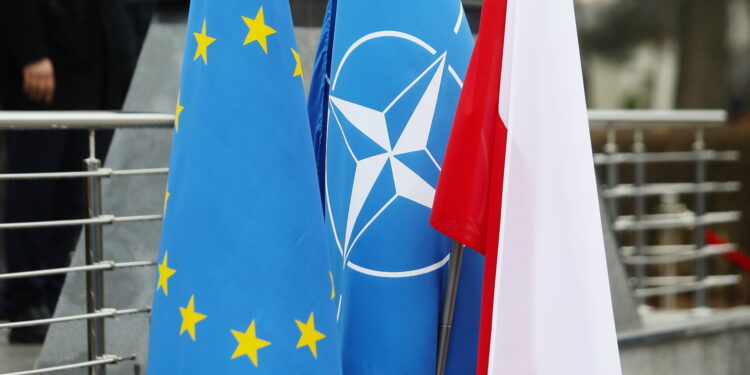 12.04.2024. Kielce. Centrum Przygotowań do Misji Zagranicznych. 25 lat Polski w NATO / Fot. Wiktor Taszłow - Radio Kielce